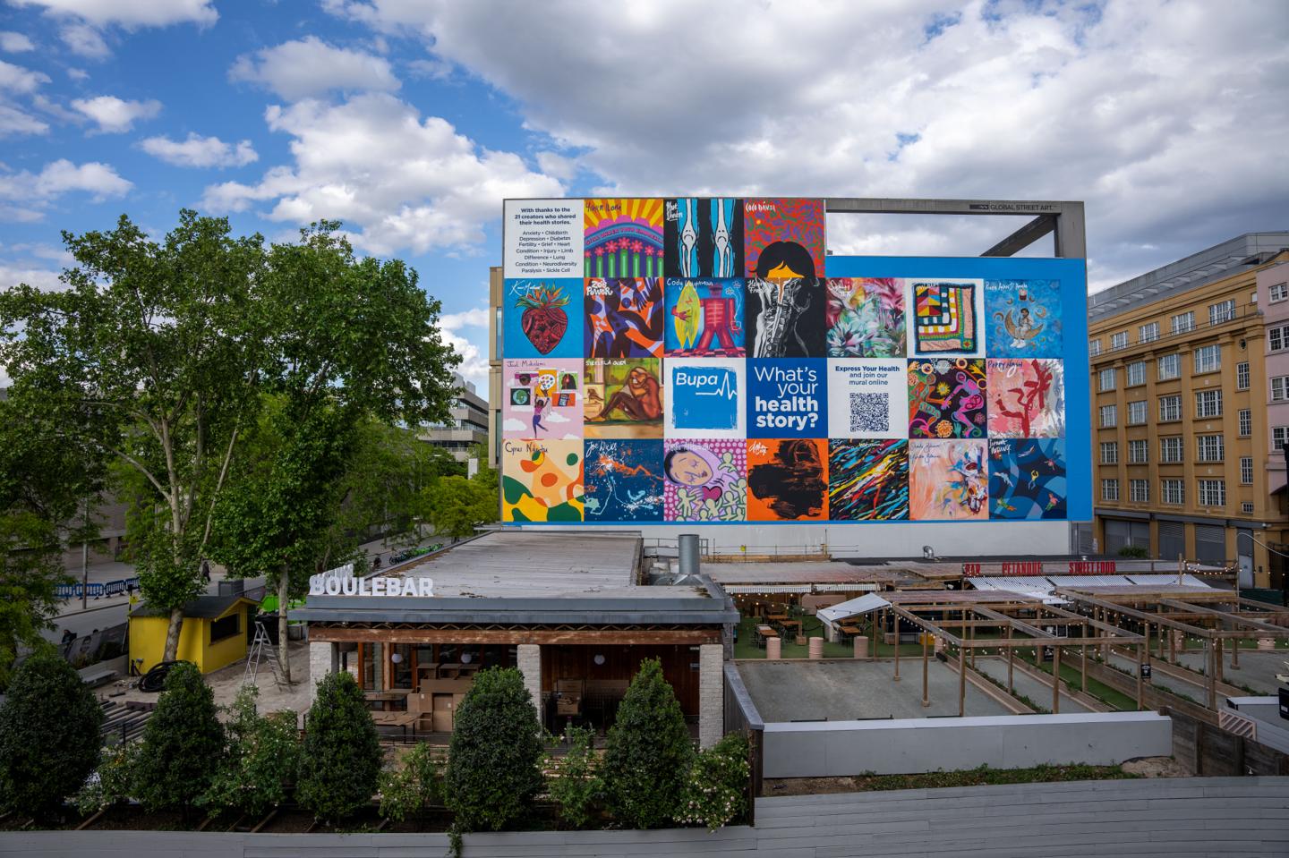 Final mural — detail