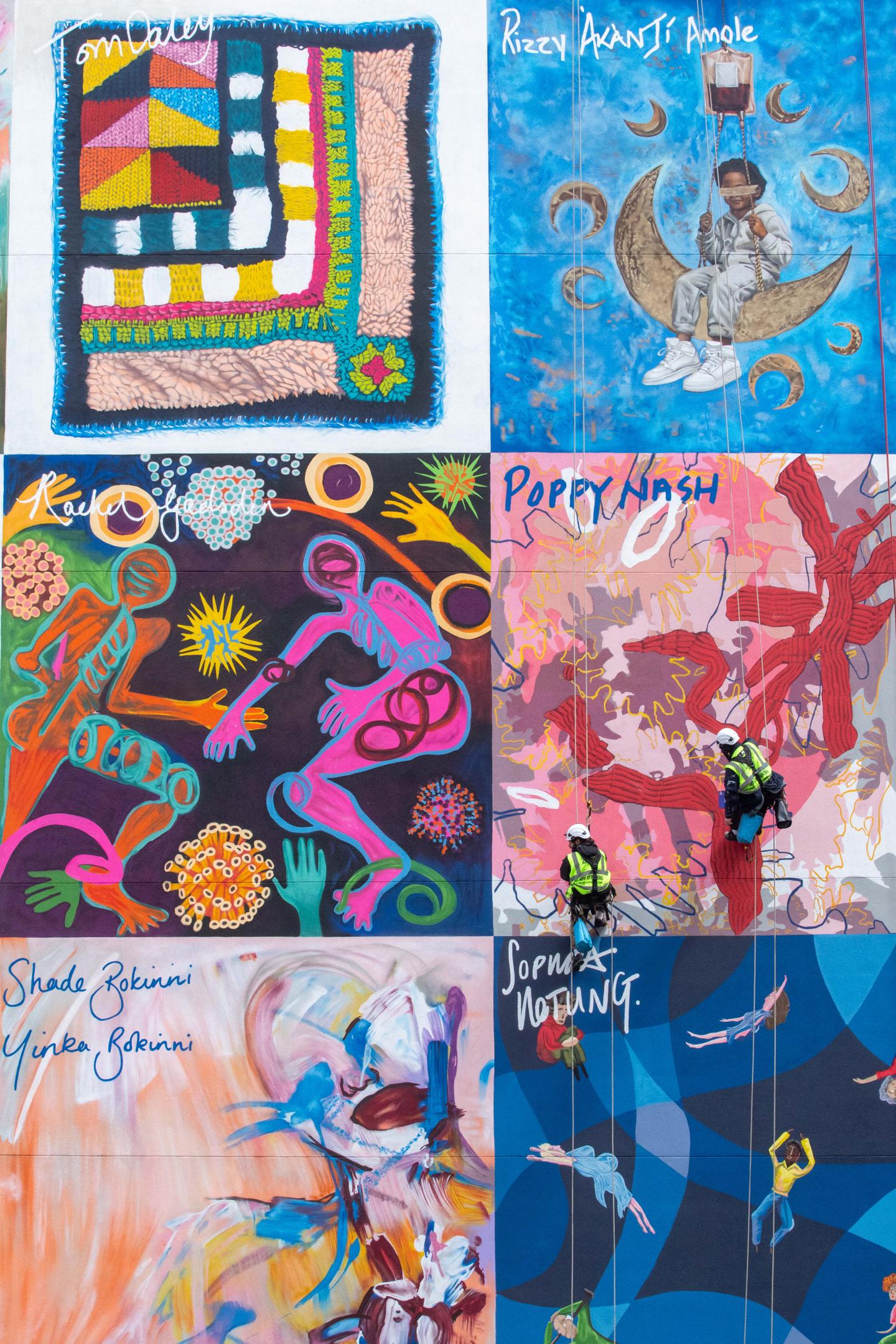 Abseil artists — 06
